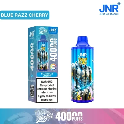 JNR Léopard 40K Blue Razz Cherry | 40000 Puffs Disposable Vape